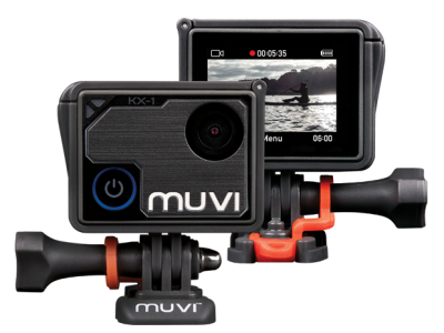 MUVI-casi Nuevo Veho Muvi Micro HD10L Videocámara Acción Cámara-Negro-VCC-003 