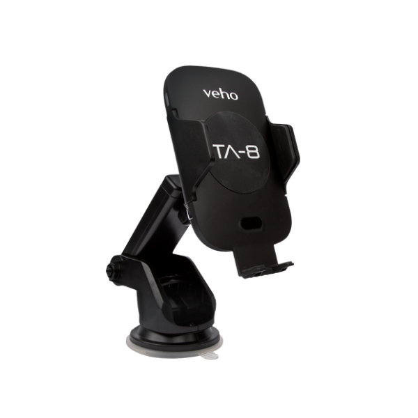 Universal incar smartphone cradle with Qi wireless charging veho
