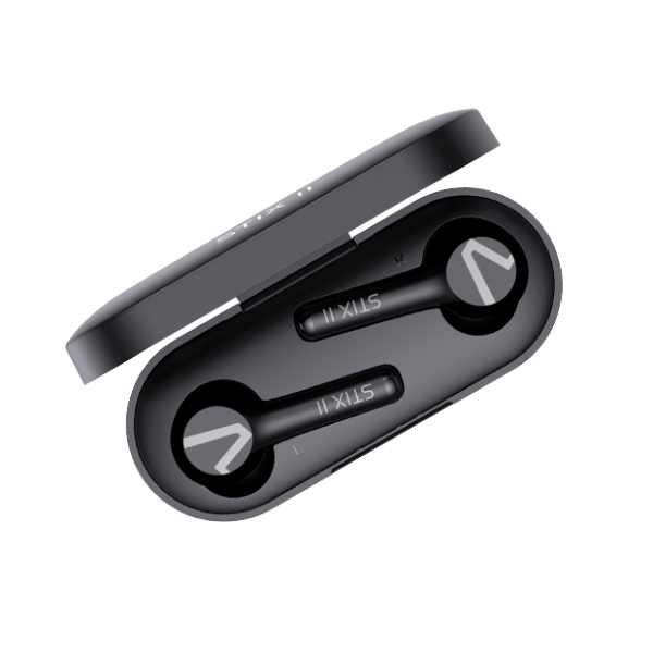 STIX II True Wireless Earphones Black veho
