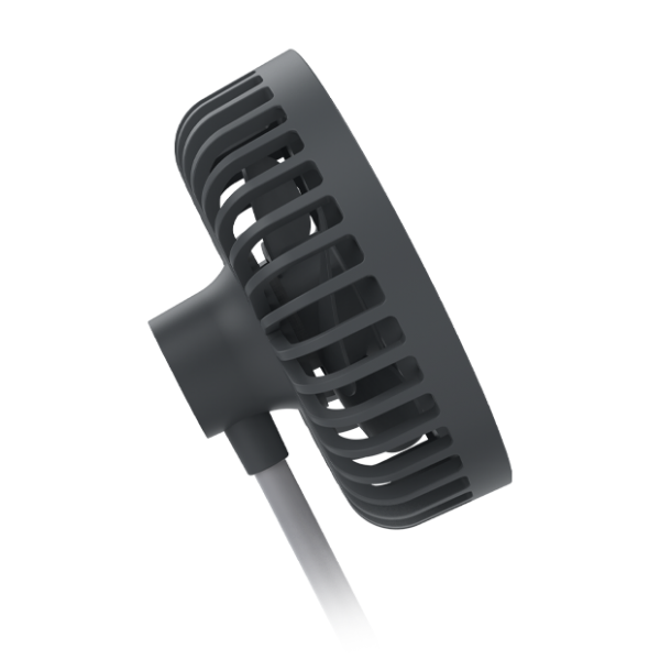 Veho UF2 USB 3in1 Desktop Fan, Smartphone Charger & LED Lamp veho