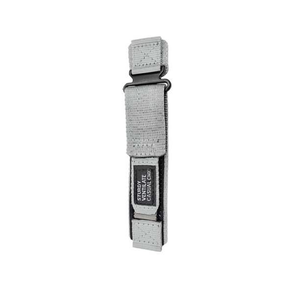 Kuzo Nylon Watch Strap - Titanium